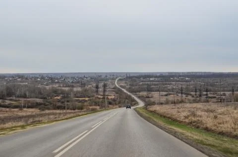 The road back Stock Photos