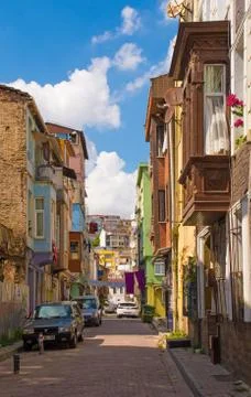 Road in Balat Stock Photos