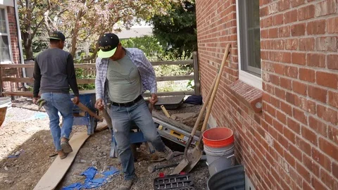 Road Base Stock Footage 123394874