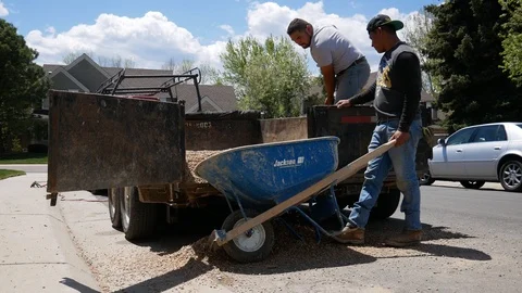 Road Base Stock Footage 123395878