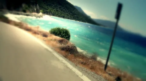 Road to beach 動画素材 25428195