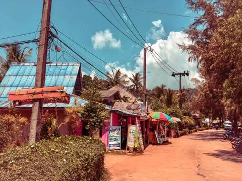 Road to the beach 写真素材