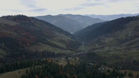 The road between mountains. Stock Footage 165165224