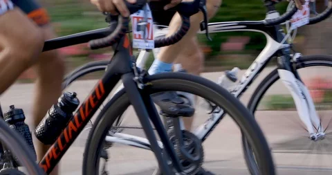 Road Bicycle Tour Stock Footage 118950778