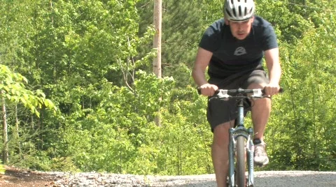 Road biker Video stock 499726