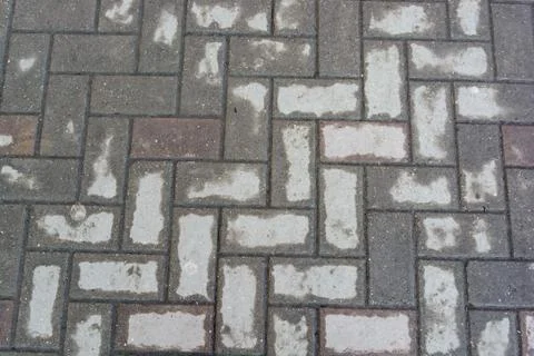 Road bricks surface Stock Photos