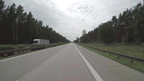 Road to the bridge Stock Footage 77298534