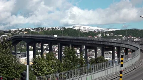 Road bridge Stock Footage 150401686