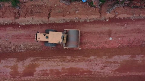 Road building Stock Footage 134112426