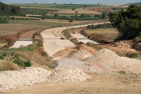 Road Building Foto stock