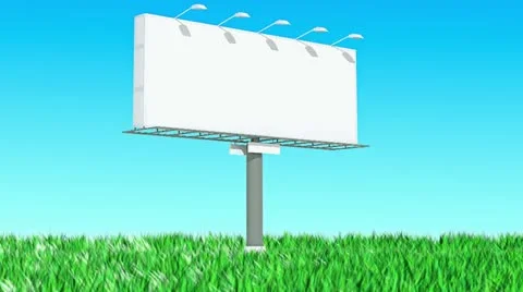 Road bunner background animation Stock Footage 21878921