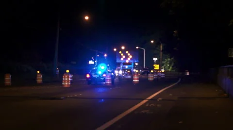 Road car accident Stock Footage 40237653