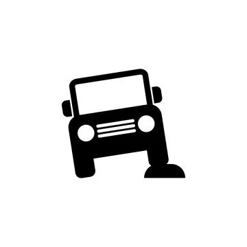 Off-road car icon. Elements of transport icon. Premium quality graphic design Illustrazione stock