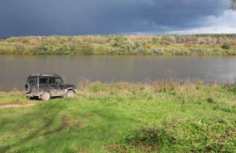 Off-road car Stock Photos