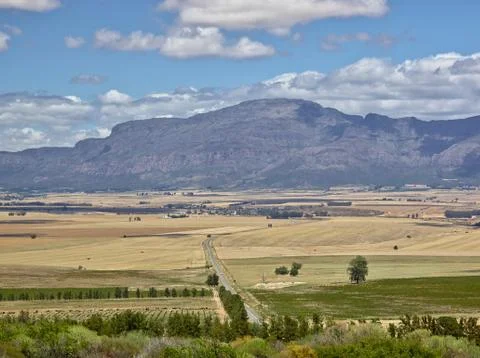 On the road to Cederberg Stock Photos