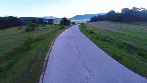 Road to cepina Video stock 81694898
