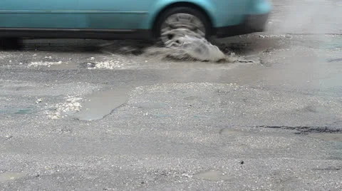 The road to the city Stock Footage 24838500