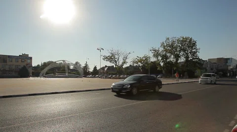 Road in the city Stock Footage 38520342