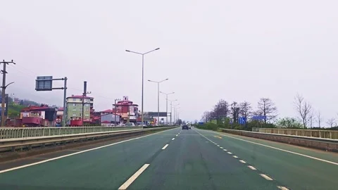 Road in the city Stock Footage 277170750