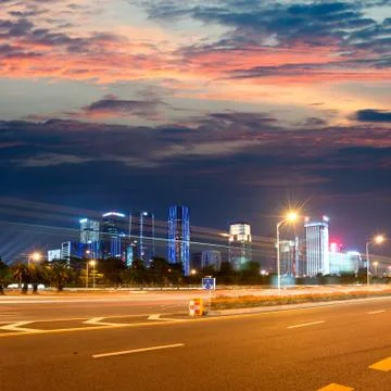 Road city Stock Photos