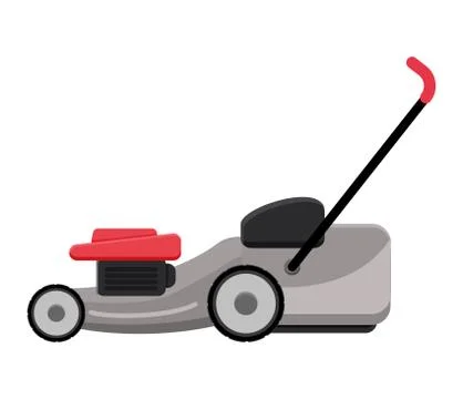 Road cleaning machine vector vehicle truck sweeper cleaner wash city streets Stock-Illustration