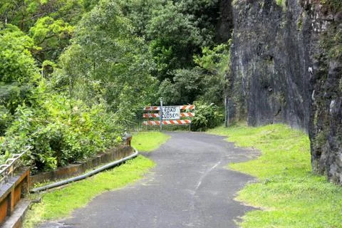 Road closed Stock Photos