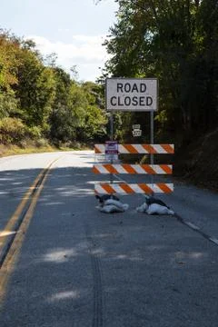 Road Closed Stock Photos