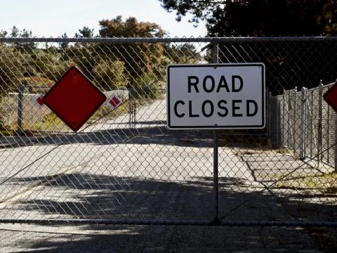 Road Closed Stock Photos