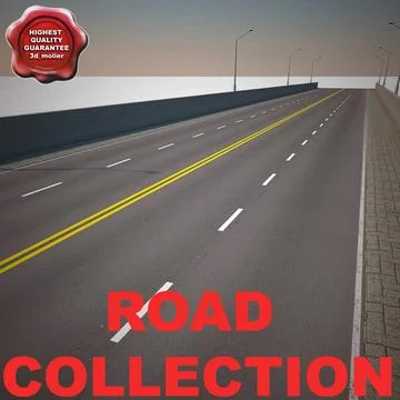 Road Collection 3D Model