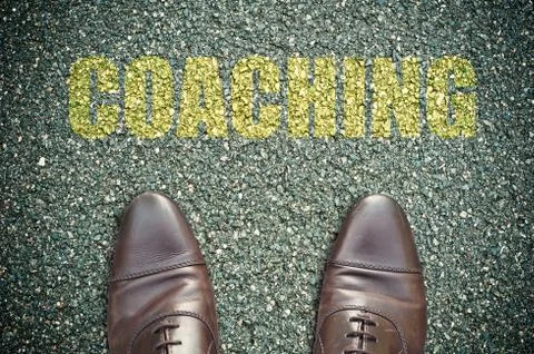 Road concept - coaching Stock Illustration