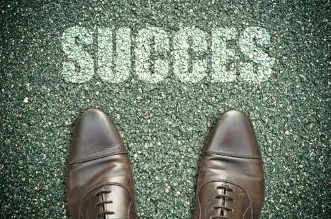Road concept - succes Stock Illustration
