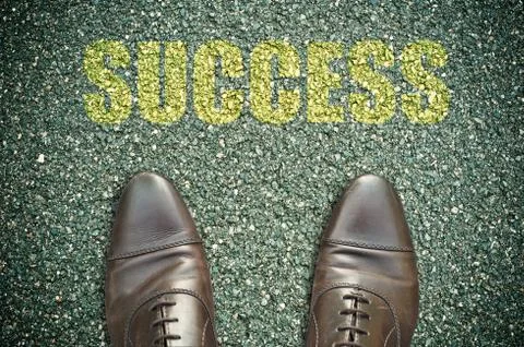 Road concept - success Stock Illustration