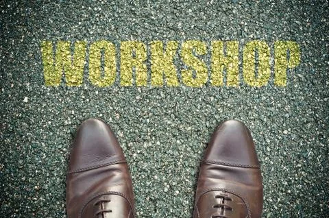 Road concept - workshop Stock Illustration