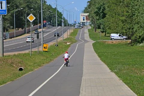 Road conditions Foto stock
