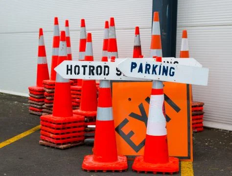 Road Cones Stock Photos
