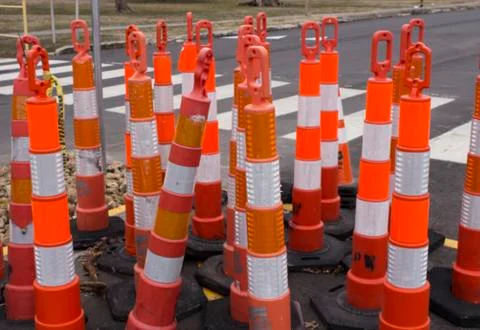 Road Cones Stock Photos