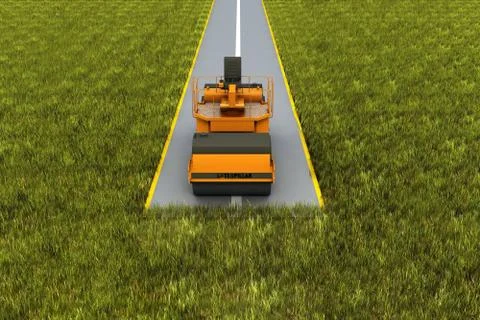 Road consrtuction Stock Photos