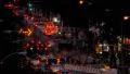 Road construction busy street traffic cars night Manhattan New York City NYC 4k or 4k+ Resolution