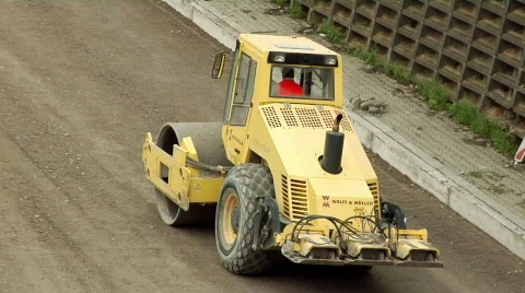 Road Construction Vídeo Stock 84368