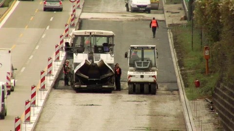 Road Construction Stock Footage 84376