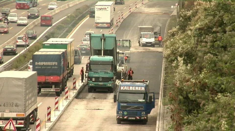 Road Construction Stock Footage 84817