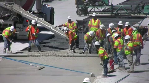 ROAD CONSTRUCTION  Stock Footage 611687