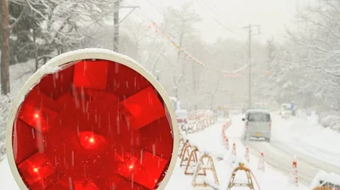 Road construction. Video stock 21315474