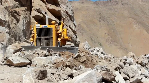 Road construction Video stock 40472932