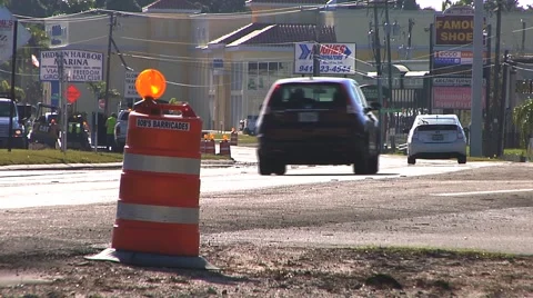 Road construction Stock Footage 56902248