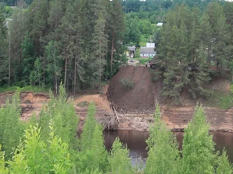 Road construction Stock Footage 76690025