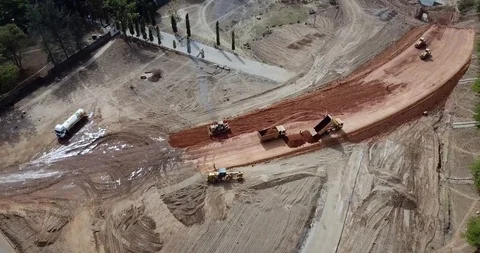 Road Construction Stock Footage 126548862