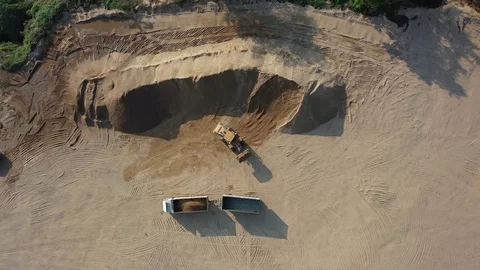 Road construction Video stock 126767419