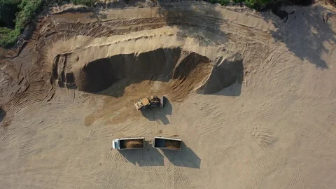 Road construction Video stock 126767468