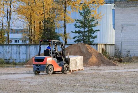 Road construction Stock Photos